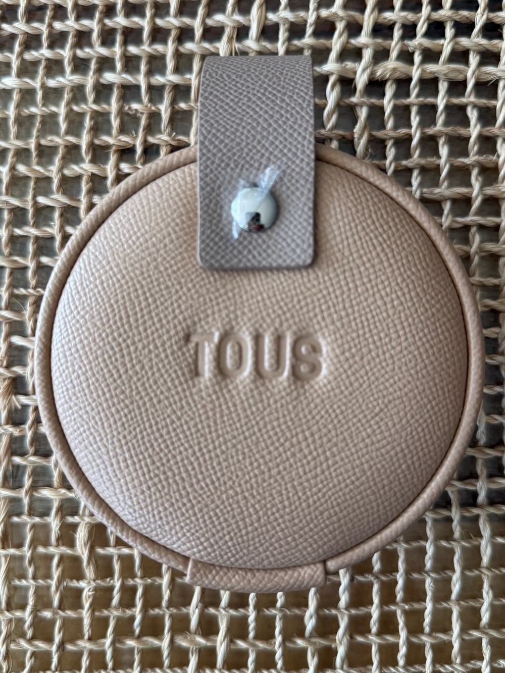 TOUS Round Travel Jewelry Case - Brand New